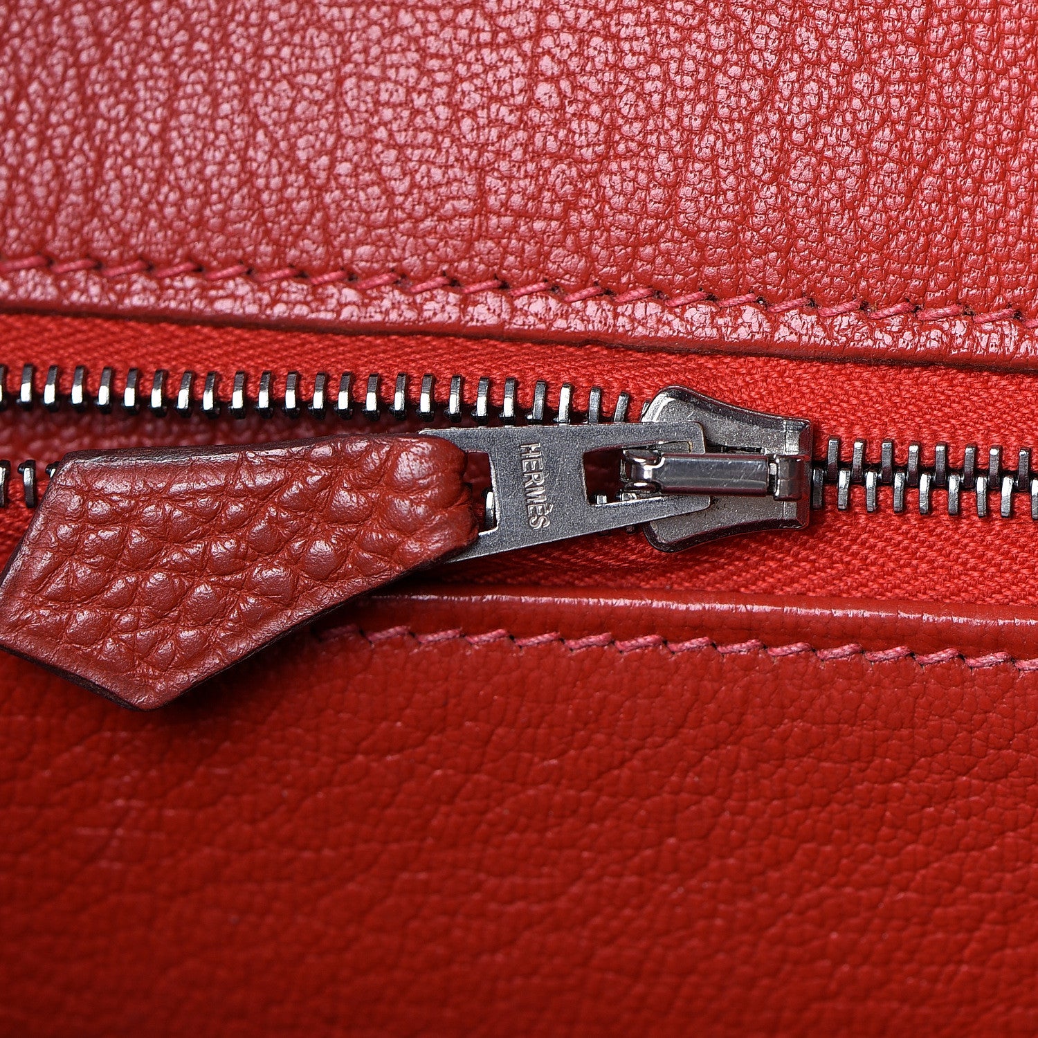 Hermes Togo Birkin 35 Brique 17 of 38