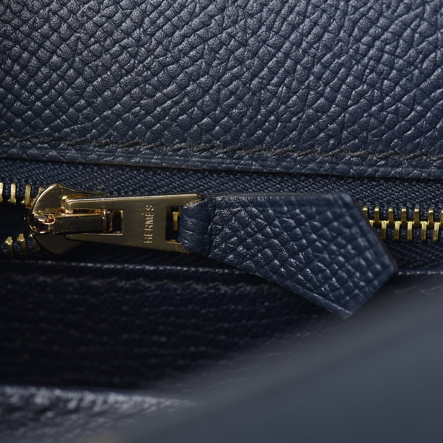 Hermes Epsom Kelly Sellier 25 Bleu Indigo 38 of 43