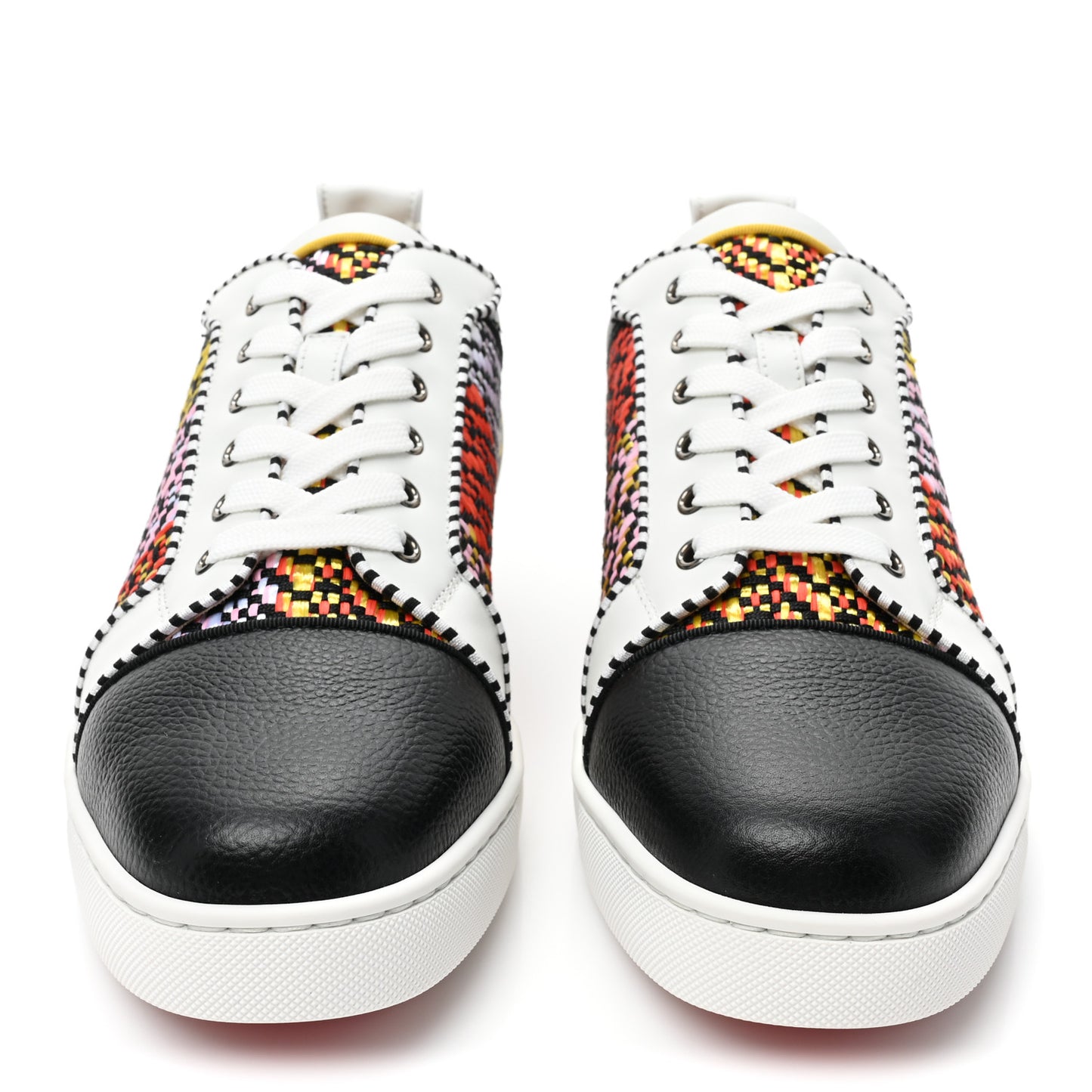 Nappa Raphia Bistrot Mens Louis Junior Orlato Flat Sneakers 44 Multicolor