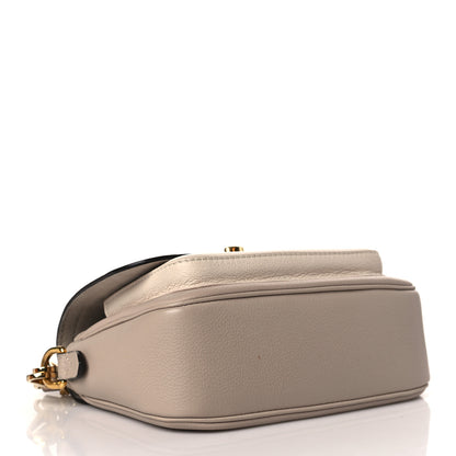 Louis Vuitton Grained Calfskin Lockme Tender Greige 4 of 9