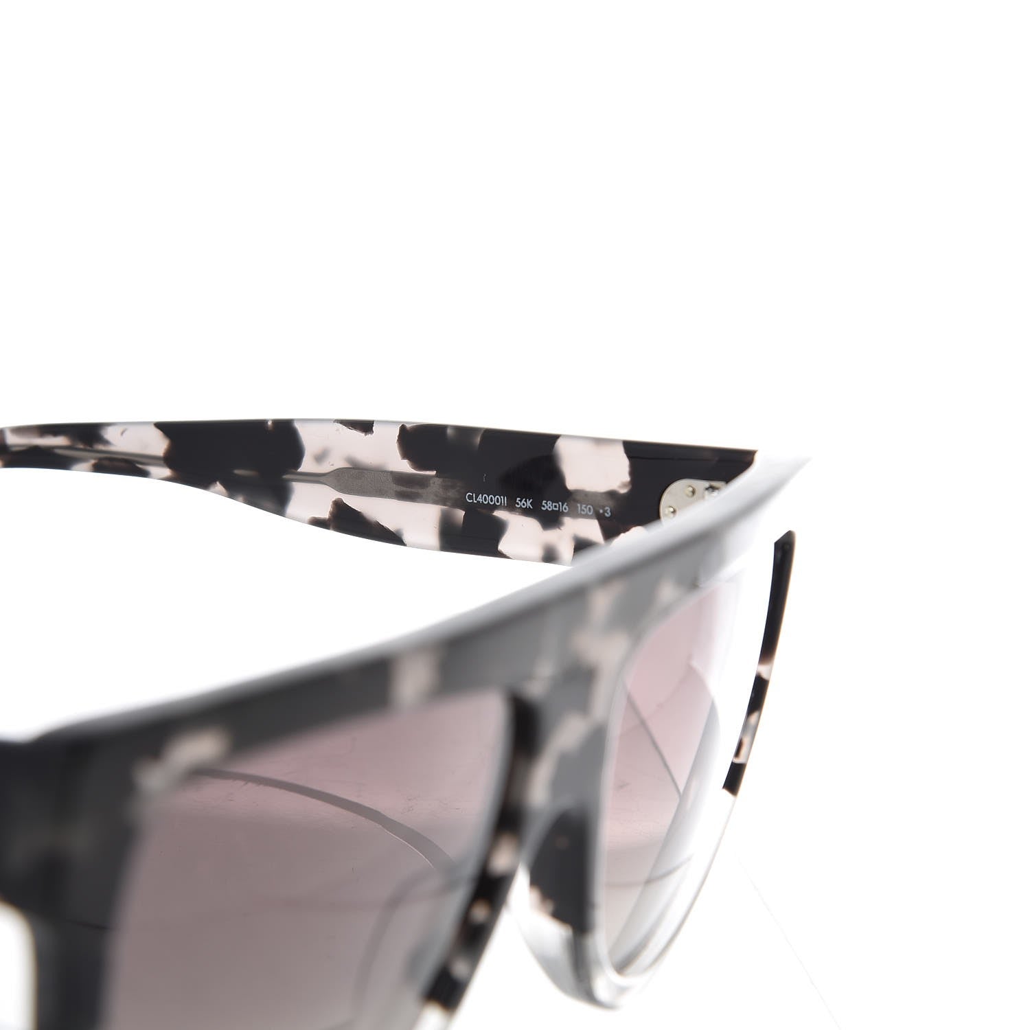 Celine Shadow Havana Sunglasses CL40001I Grey Black 6 of 8