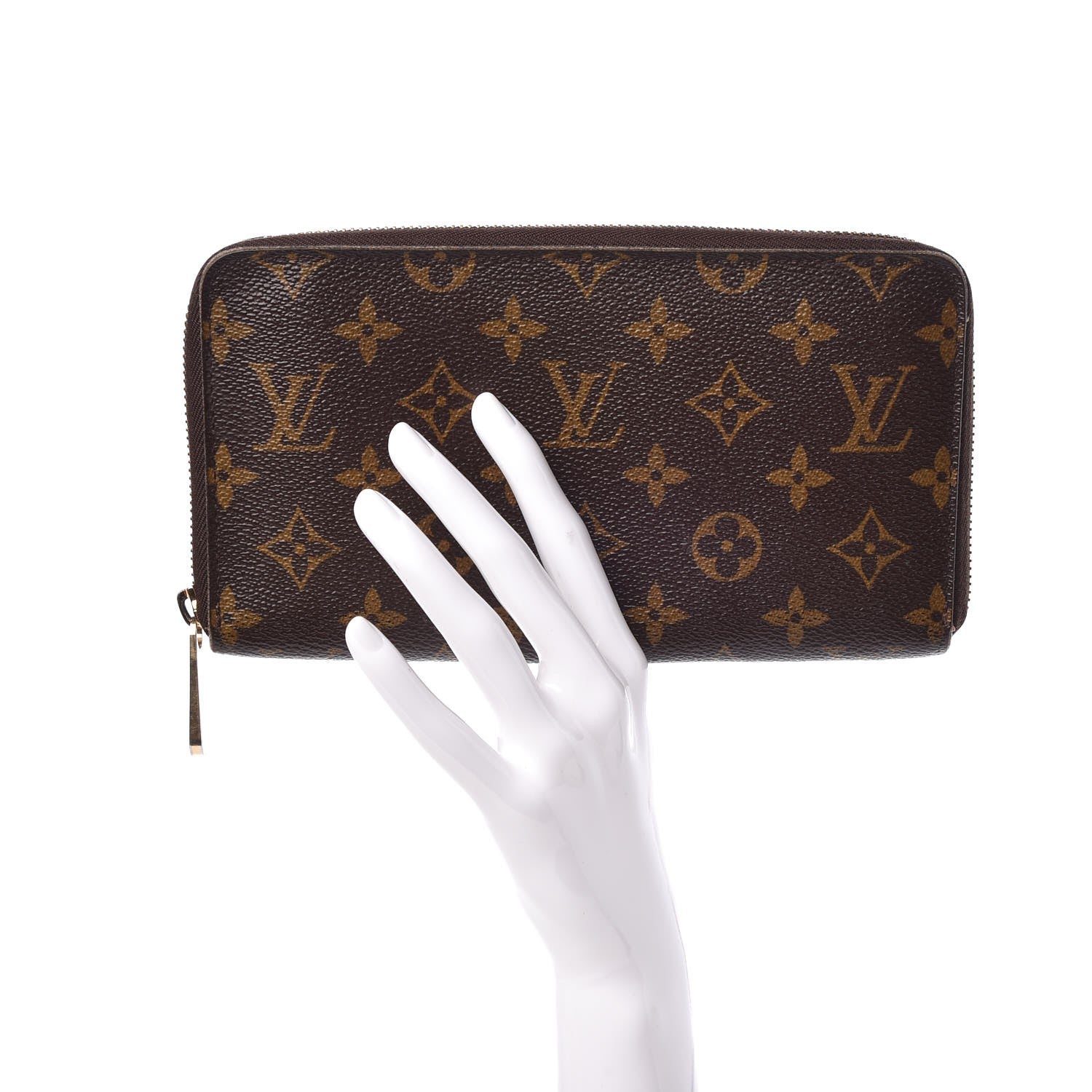 Louis Vuitton Monogram Zippy Organizer Wallet 2 of 12