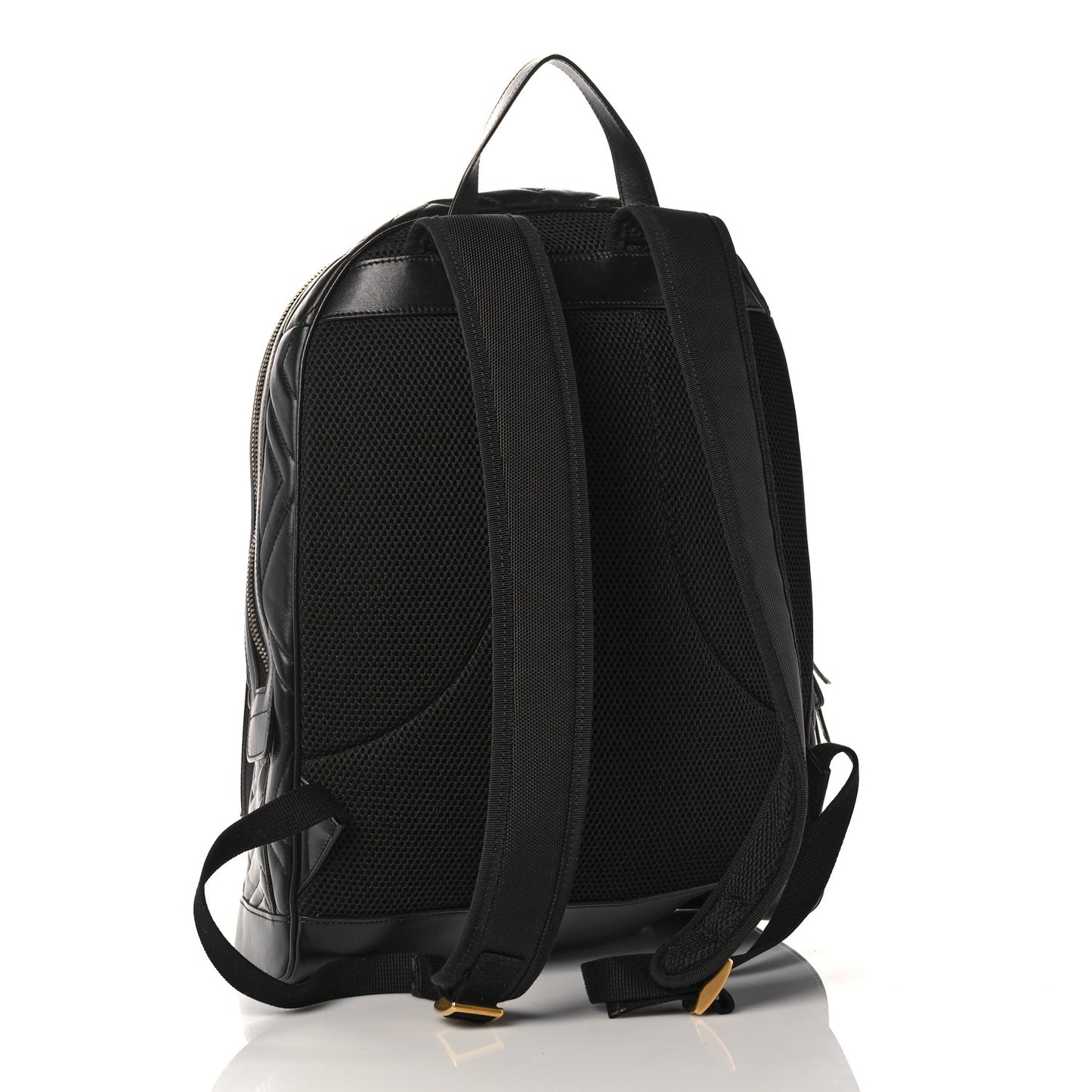 Calfskin Matelasse GG Marmont Day Backpack Black