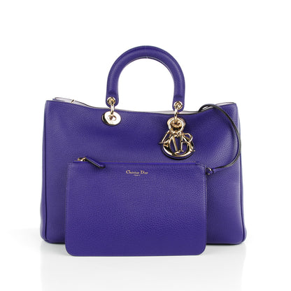 Christian Dior Bullcalf Large Diorissimo Violet 3 of 9