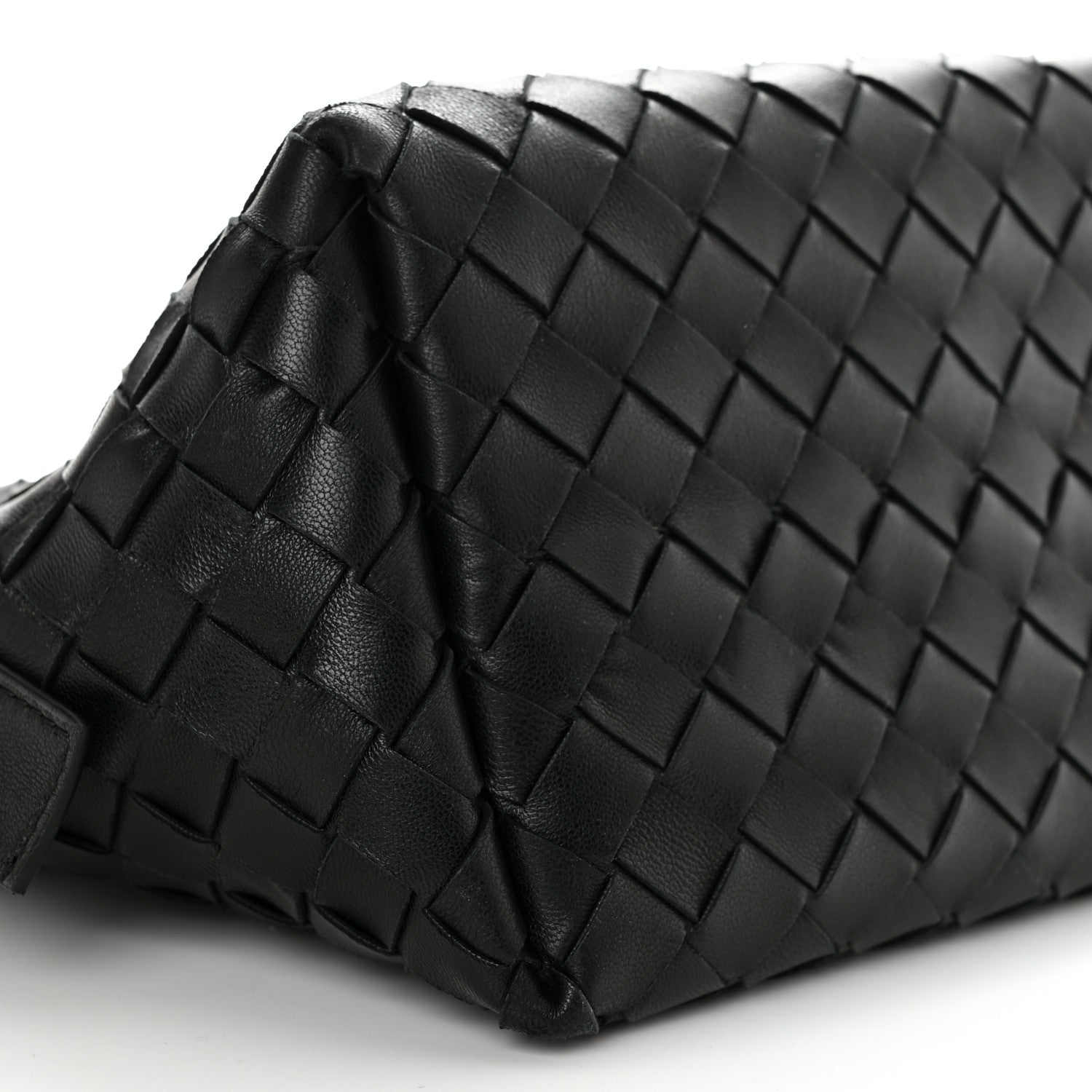 Bottega Veneta Nappa Intrecciato Tie Shoulder Bag Black 8 of 9