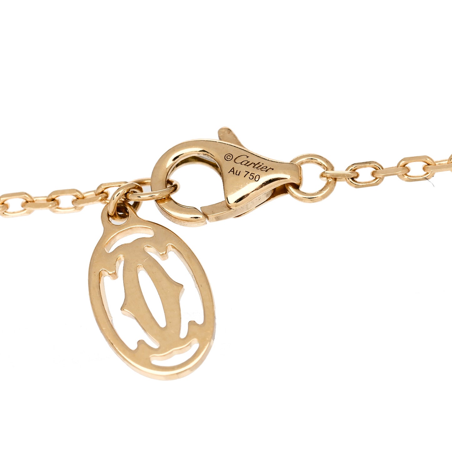 18K Yellow Gold Diamond SM D'Amour Bracelet