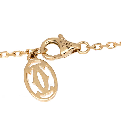 Cartier 18K Yellow Gold Diamond SM D'Amour Bracelet 3 of 5