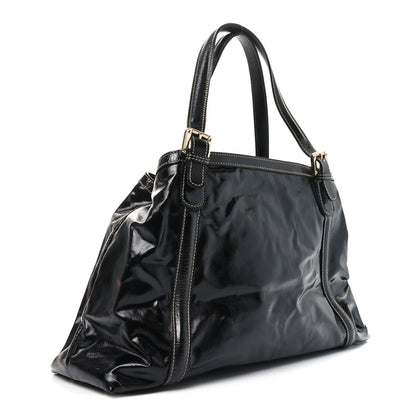 Gucci Dialux Medium Britt Tote Black 3 of 10