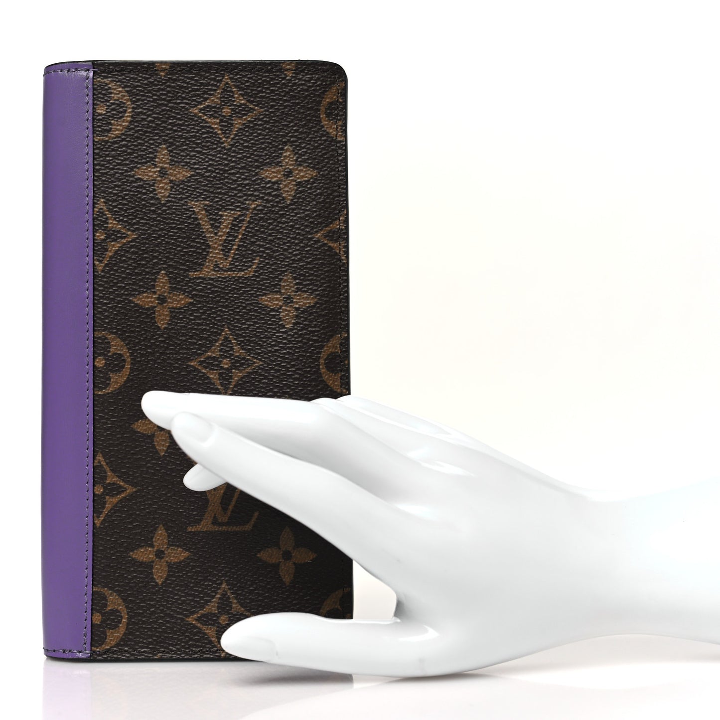 Monogram Brazza Wallet Purple
