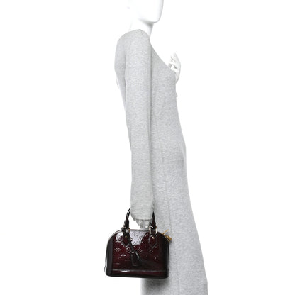 Louis Vuitton Vernis Alma BB Amarante 2 of 9