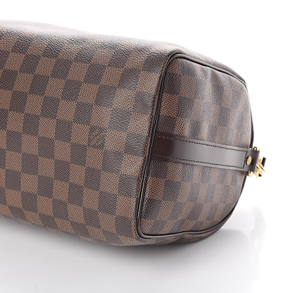 Louis Vuitton Damier Ebene Speedy Bandouliere 25 9 of 10