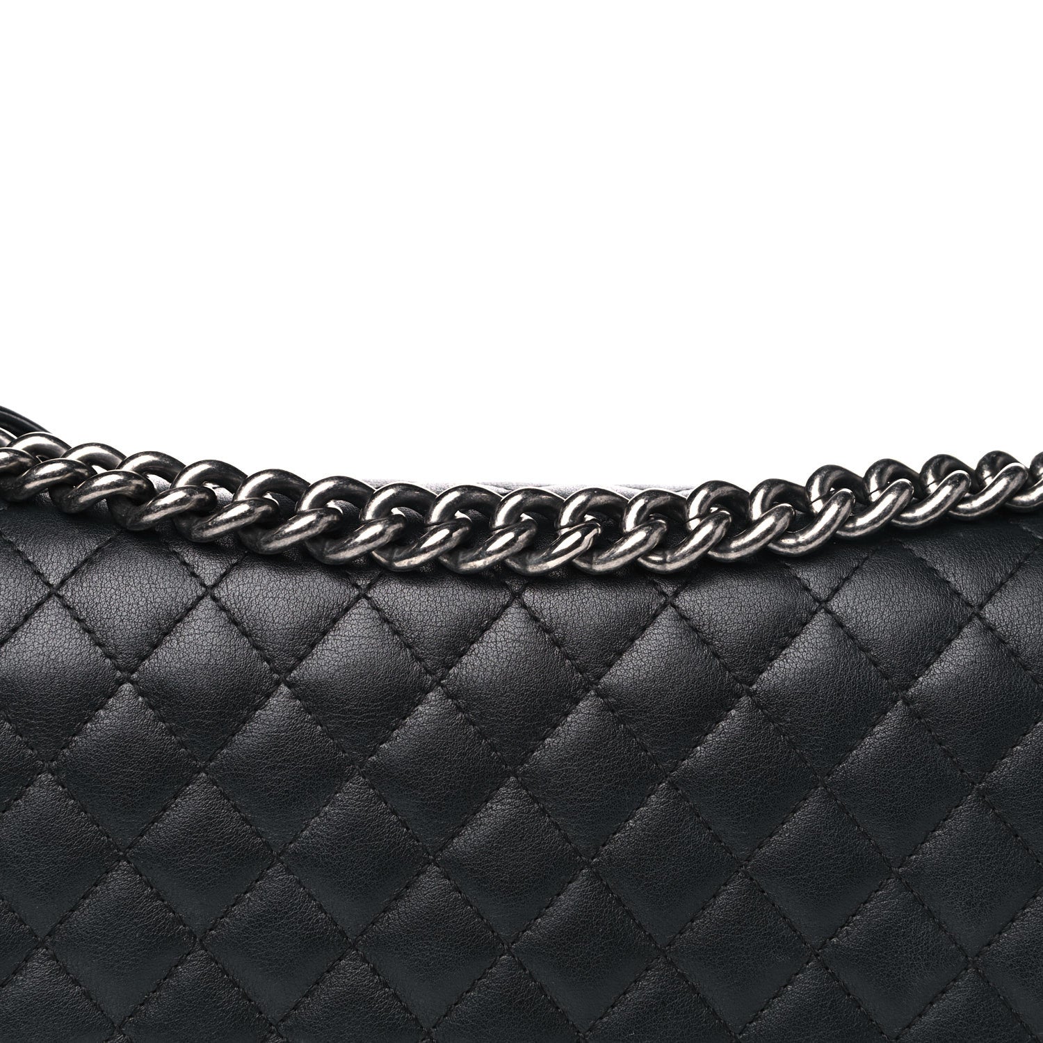 Chanel Calfskin Quilted New Medium Boy Flap Black 8 of 19
