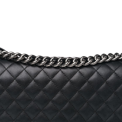 Chanel Calfskin Quilted New Medium Boy Flap Black 8 of 19
