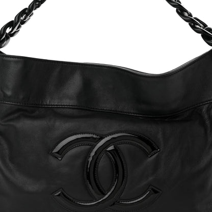 Chanel Calfskin Modern Chain Hobo Black 8 of 15