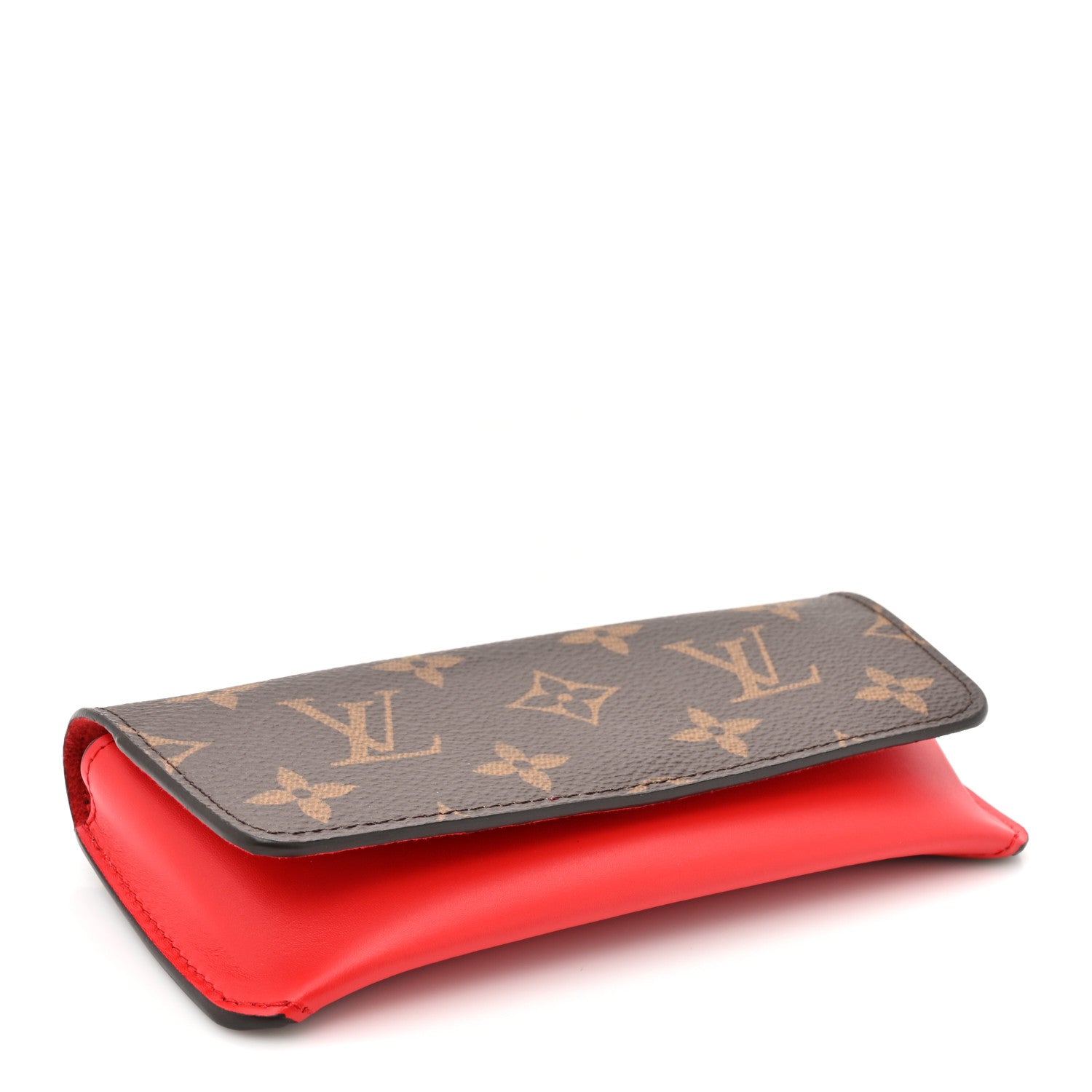 Louis Vuitton Monogram Woody Glasses Case Rouge 4 of 7