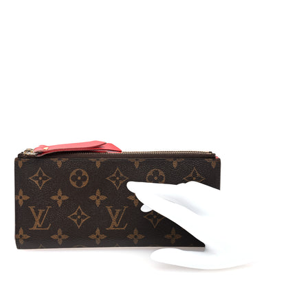 Louis Vuitton Monogram Adele Wallet Coquelicot 2 of 6