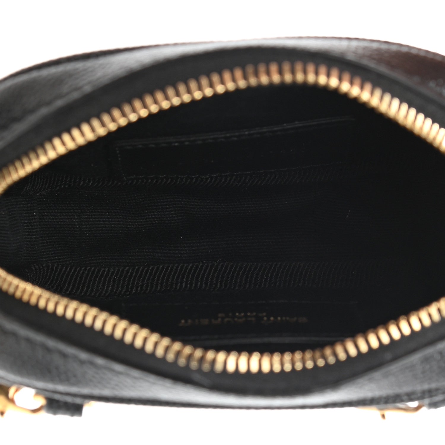 Saint Laurent Grain De Poudre Matelasse Monogram Baby Lou Camera Bag Black 5 of 7