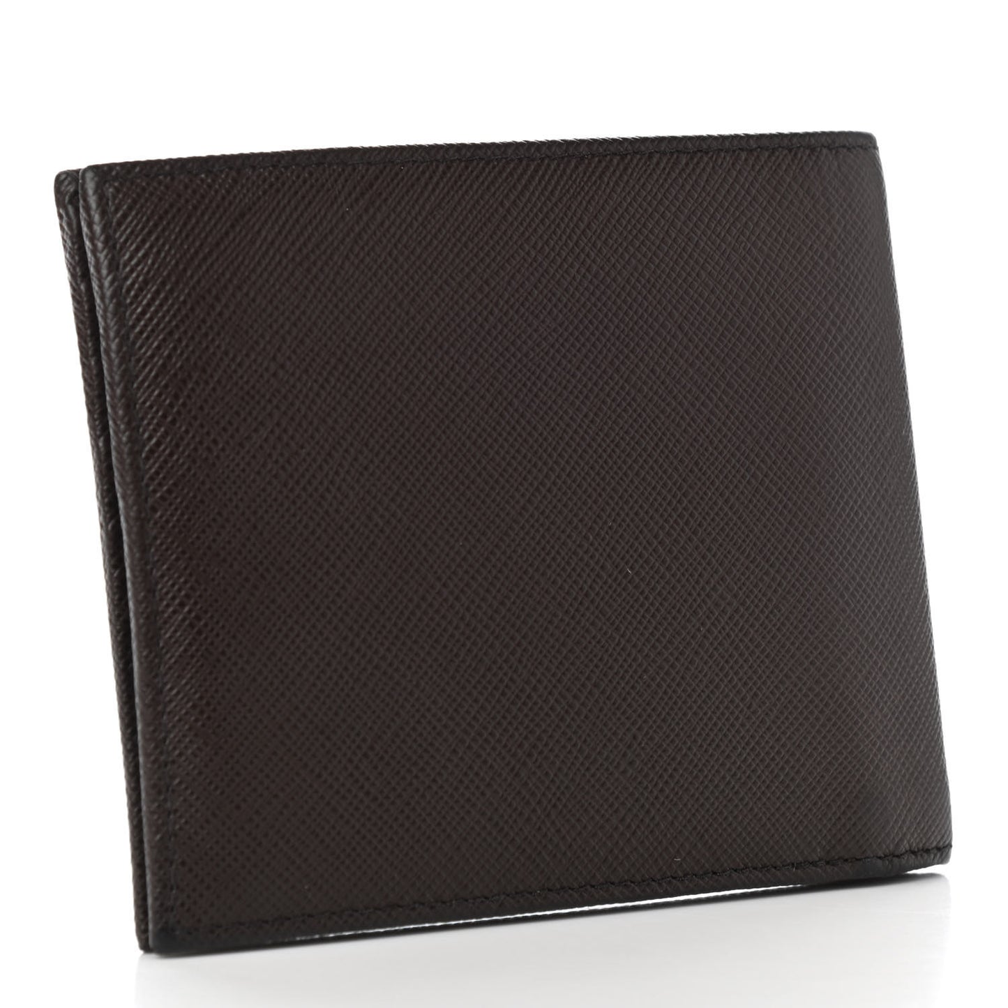 Saffiano Bi-Fold Wallet Caffe