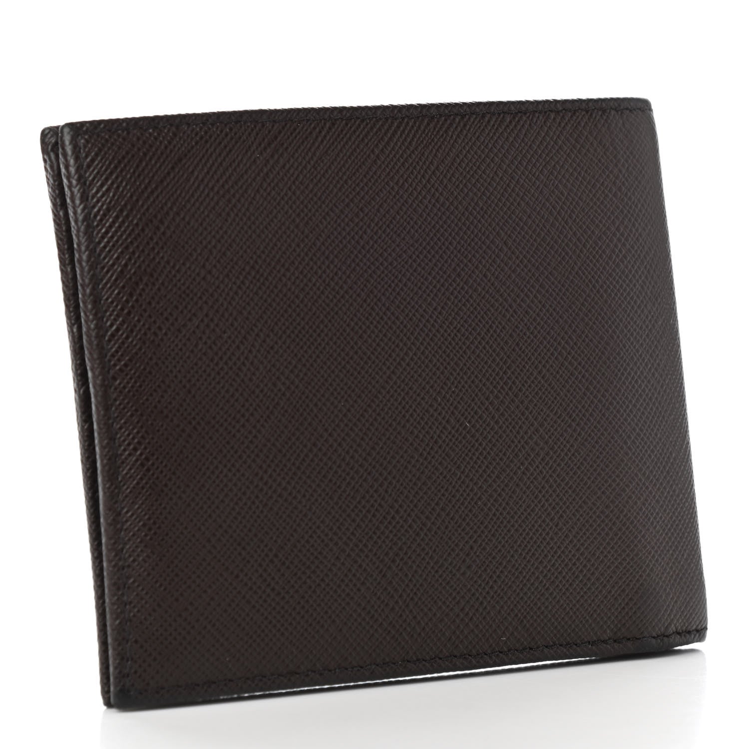 Prada Saffiano Bi-Fold Wallet Caffe 3 of 6