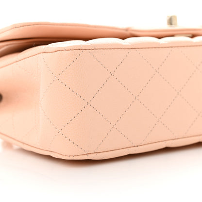 Chanel Caviar Quilted Medium Double Flap Beige 8 of 10