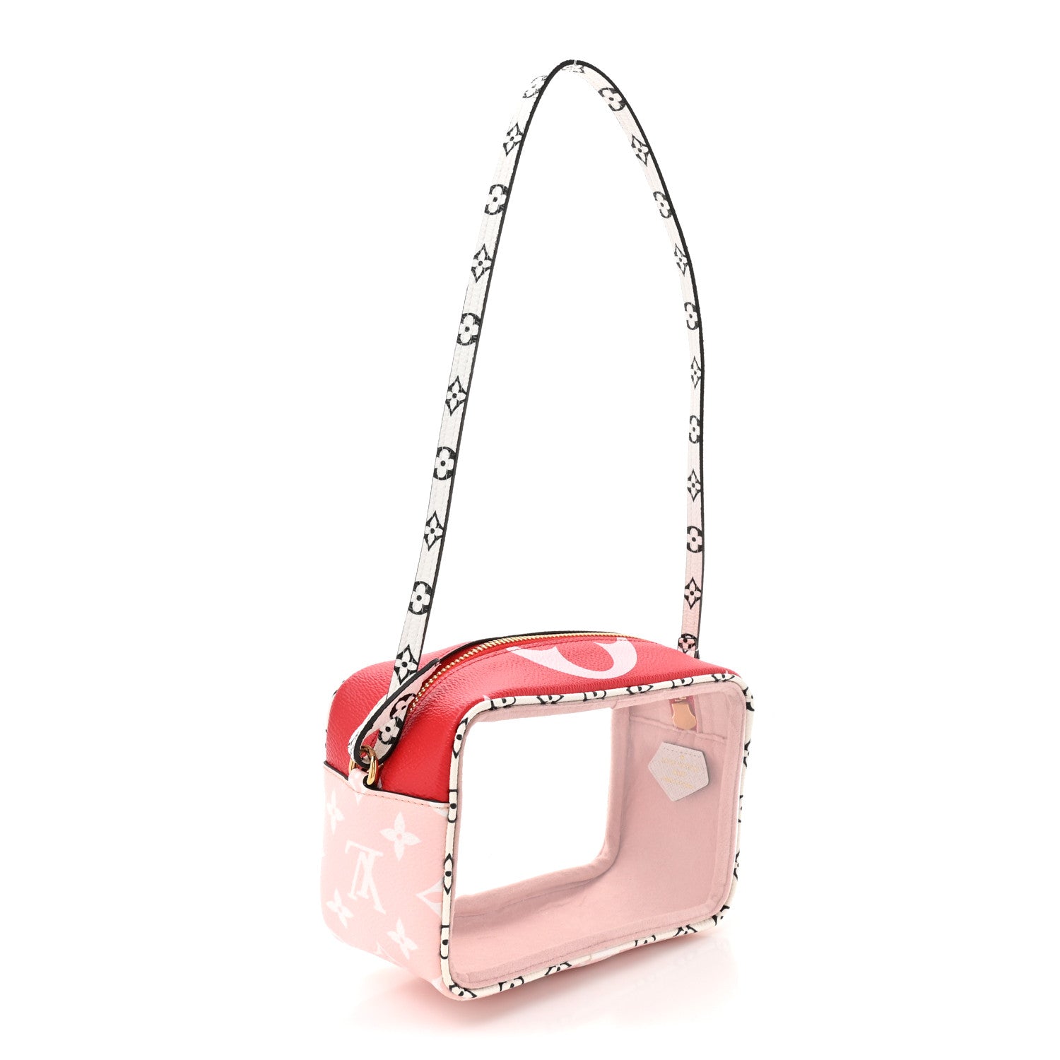 Louis Vuitton Monogram Giant Beach Pouch Rouge 3 of 10