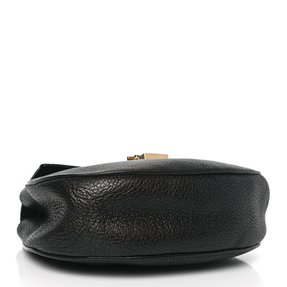 Chloe Grained Lambskin Mini Drew Shoulder Bag Black 4 of 9