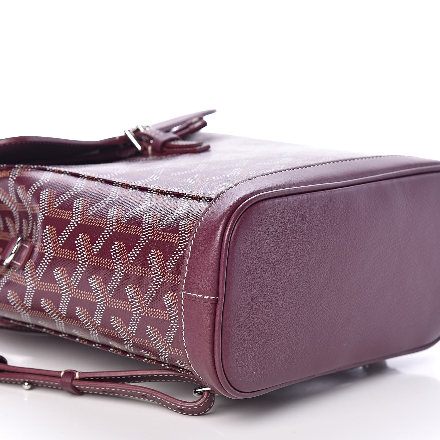 Goyard Goyardine Calfskin Mini Alpin Backpack Bordeaux 7 of 9