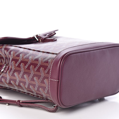 Goyard Goyardine Calfskin Mini Alpin Backpack Bordeaux 7 of 9