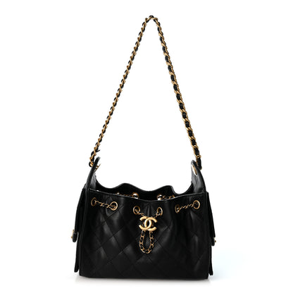 Chanel Caviar Quilted Mini Chanel 25 Handbag Black 1 of 11