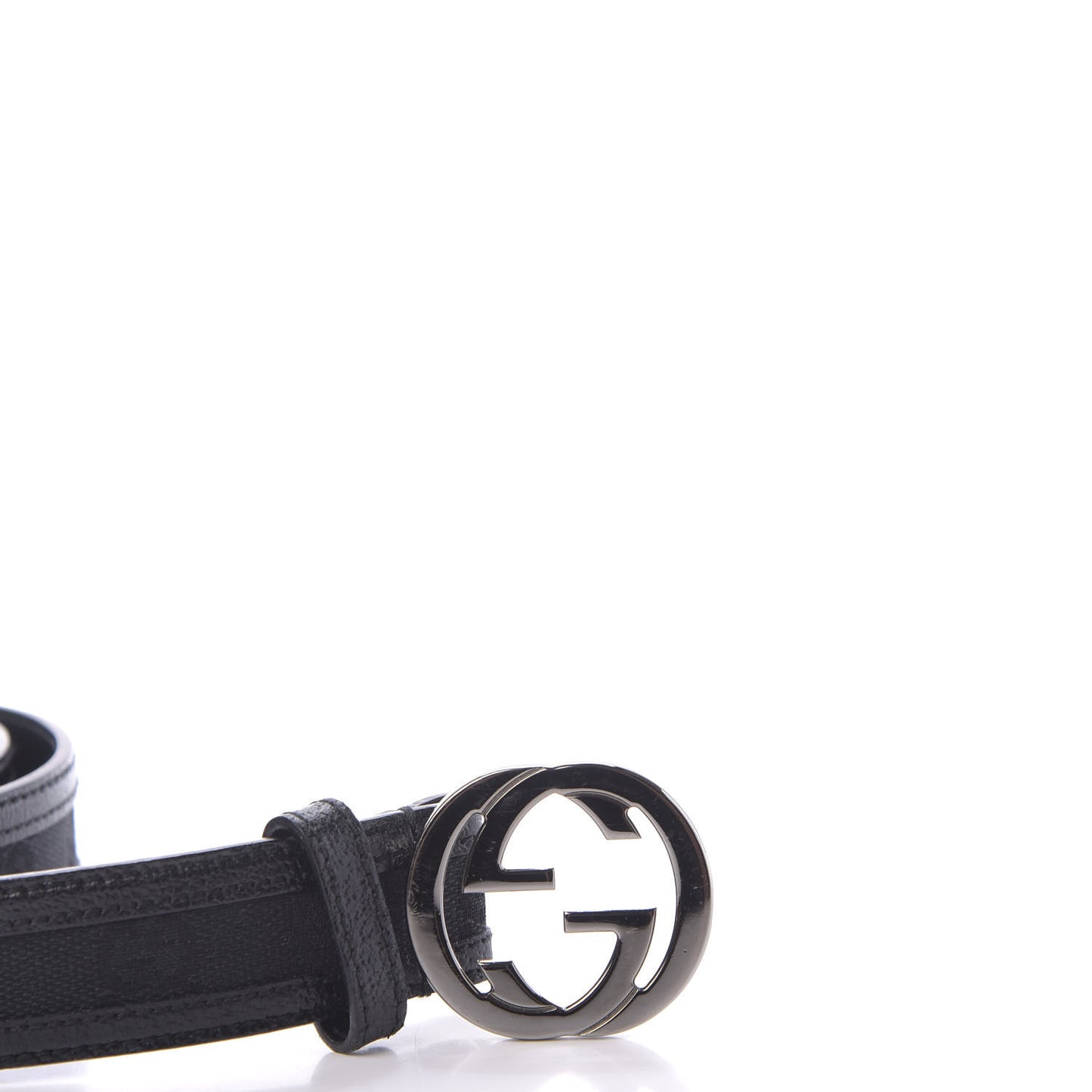 Monogram Interlocking G Belt 90 36 Black