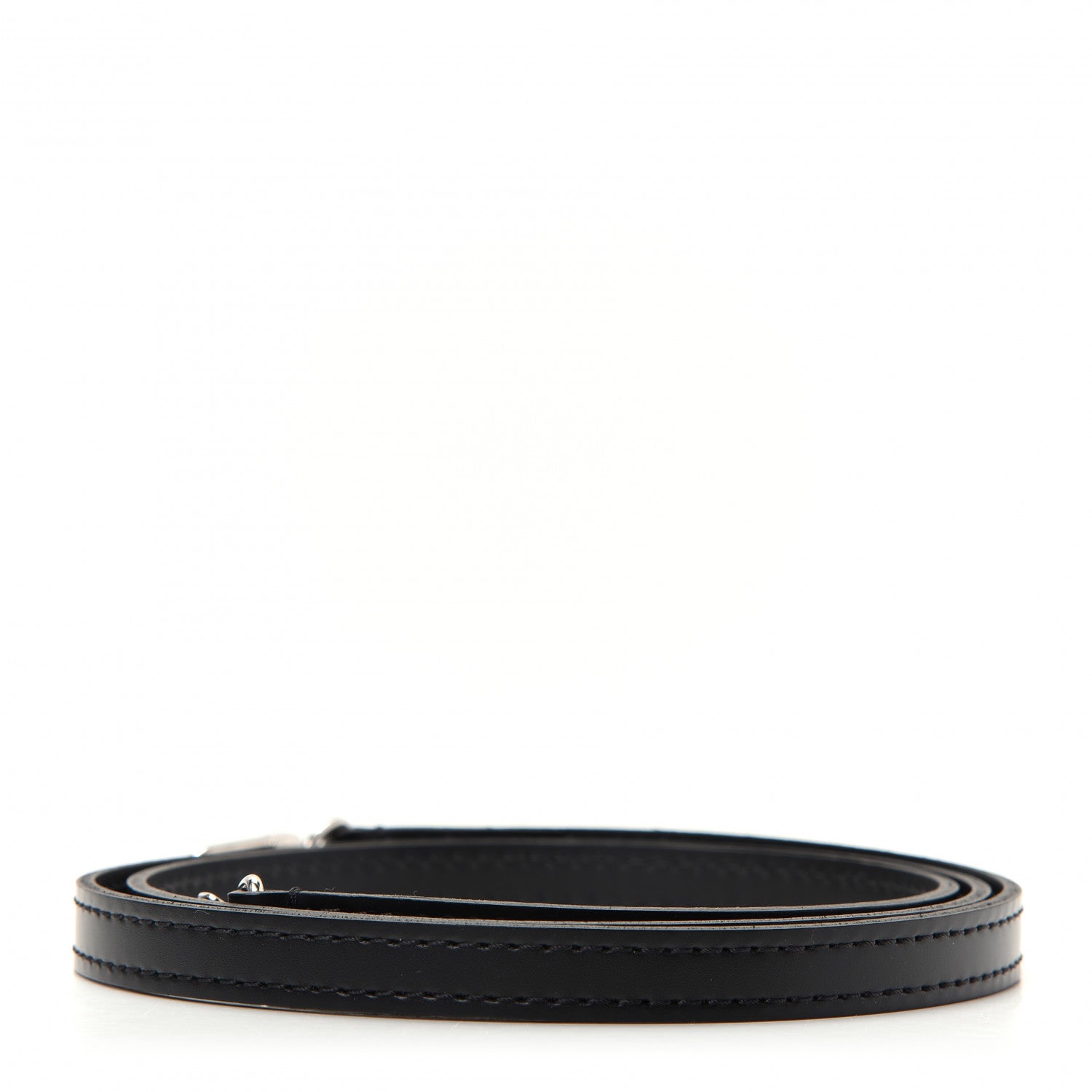 Louis Vuitton Calfskin Alma BB Shoulder Strap Black 2 of 4