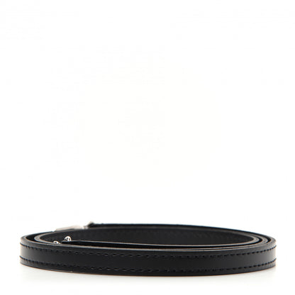 Louis Vuitton Calfskin Alma BB Shoulder Strap Black 2 of 4