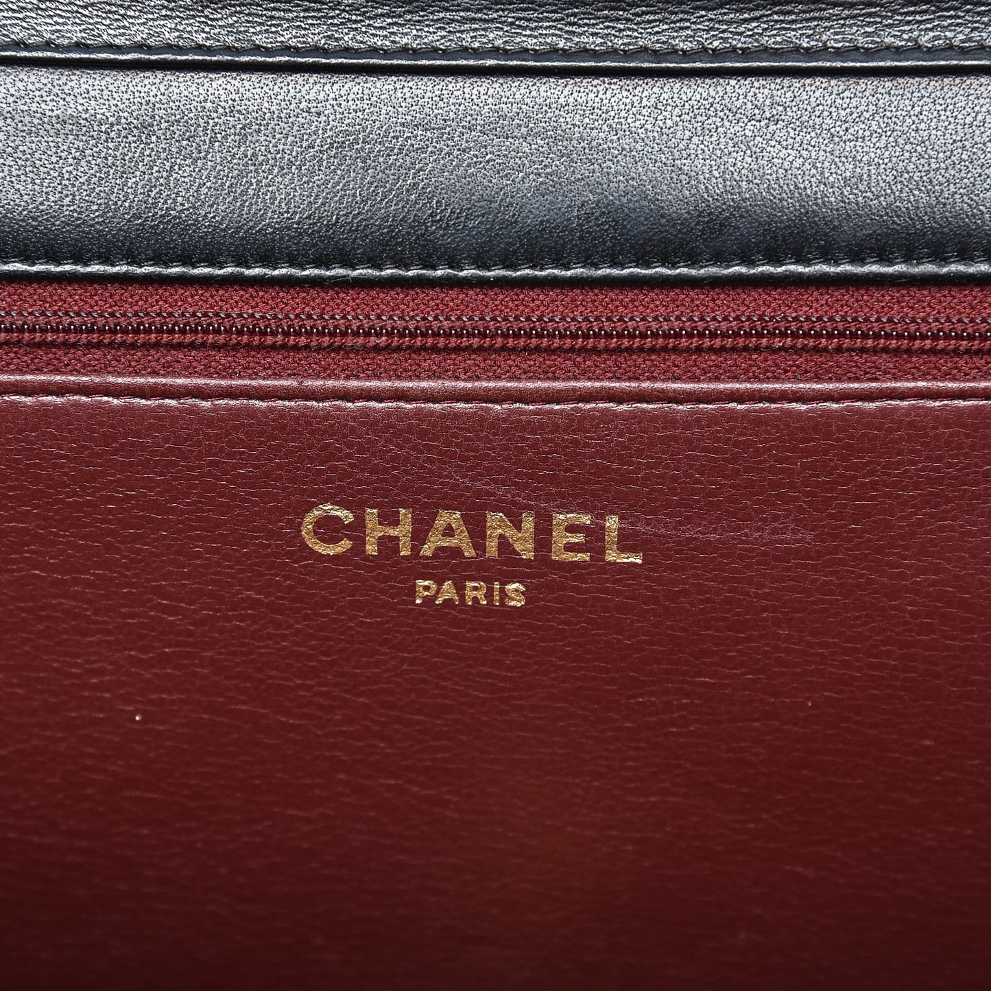Lambskin Quilted Small Single Flap Black