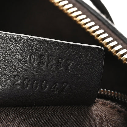 Gucci Monogram Small D Gold Ring Messenger Dark Brown 7 of 10