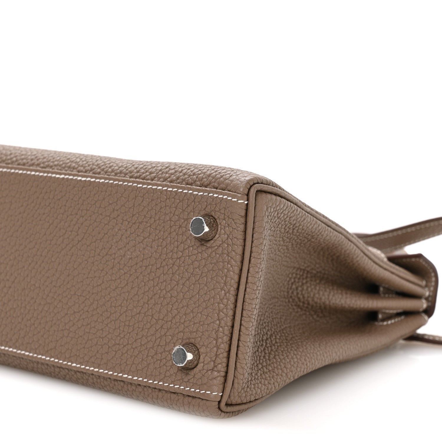 Hermes Togo Kelly Retourne 25 Etoupe 10 of 11
