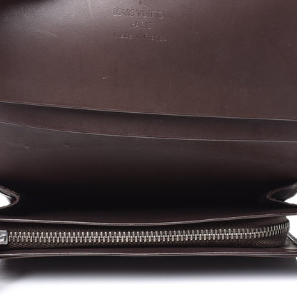 Louis Vuitton Epi Porte-Monnaie Billets Tresor Wallet Moka 5 of 6