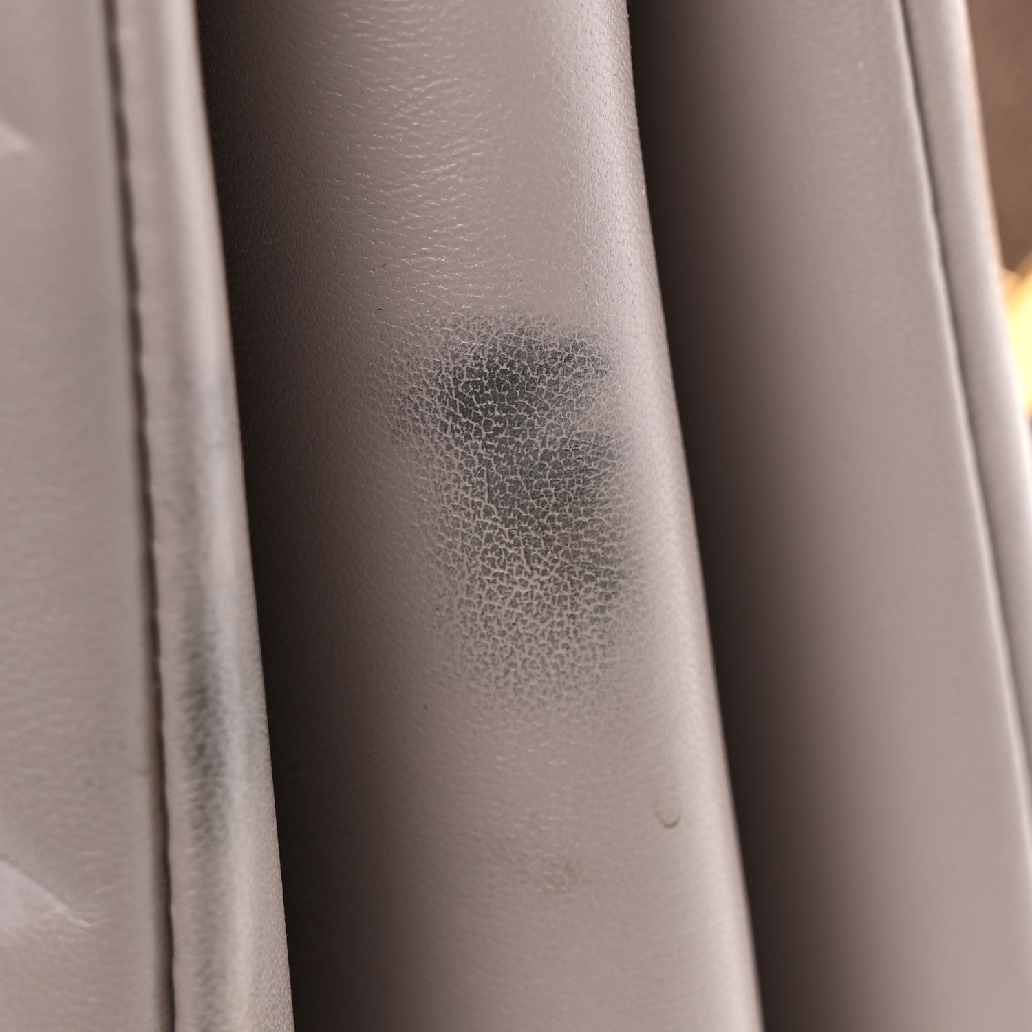 Louis Vuitton Lambskin Embossed Monogram Coussin MM Grey 23 of 27