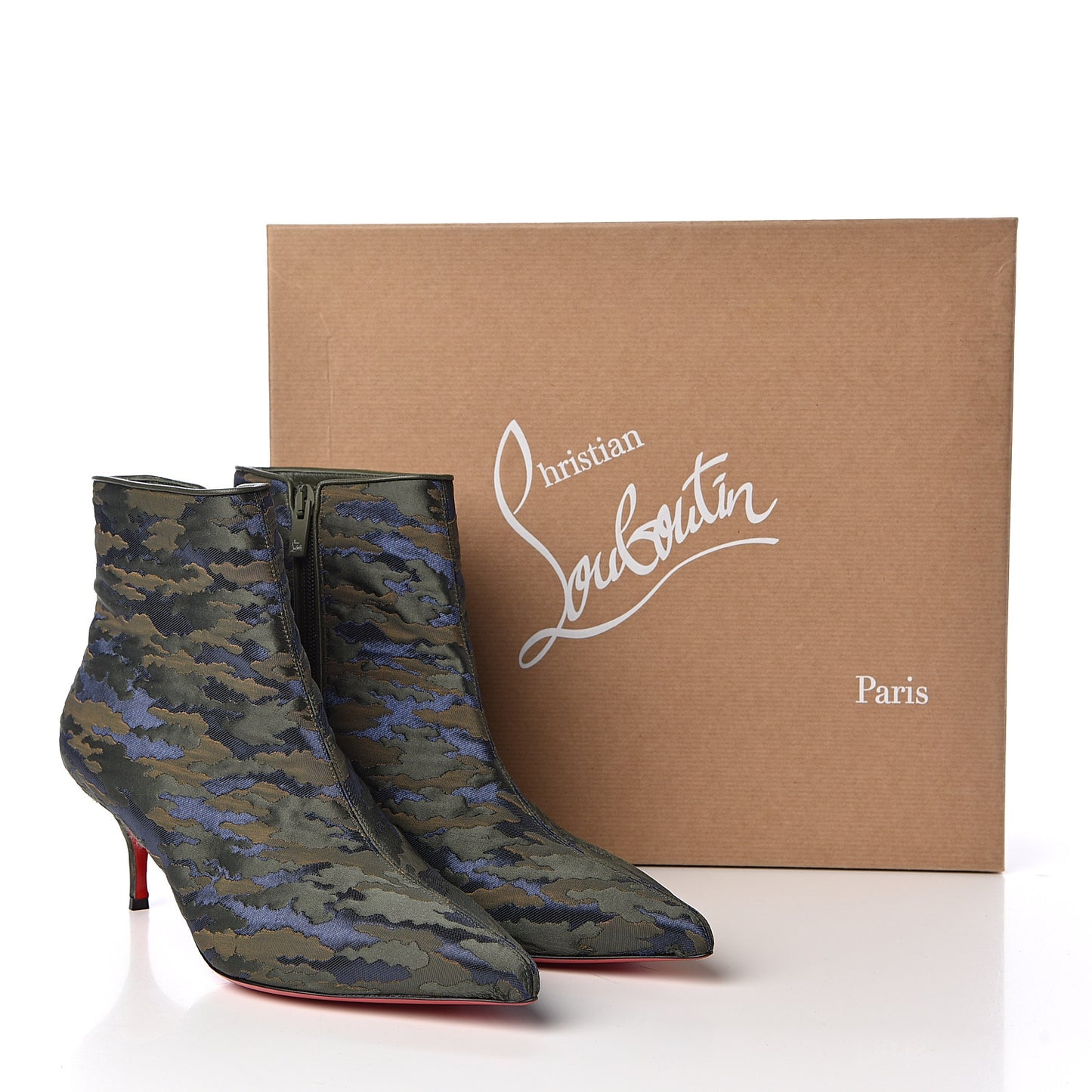 Jacquard Camoloubi So Kate Booty 55 Ankle Boots 39 Vosges