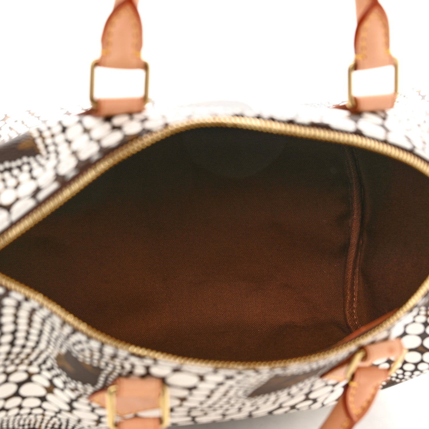 Louis Vuitton Monogram Kusama Town Speedy 30 White 5 of 10