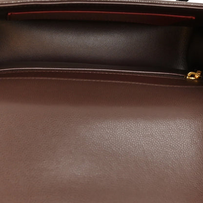 Chanel Shiny Caviar Preppy Coco Small Flap Dark Brown 6 of 11
