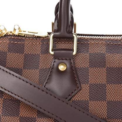 Louis Vuitton Damier Ebene Speedy Bandouliere 25 10 of 11