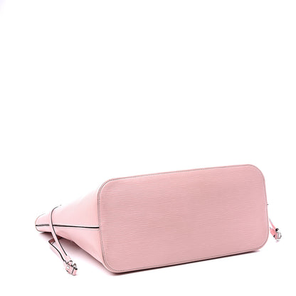 Louis Vuitton Epi Neverfull MM Rose Ballerine 3 of 9