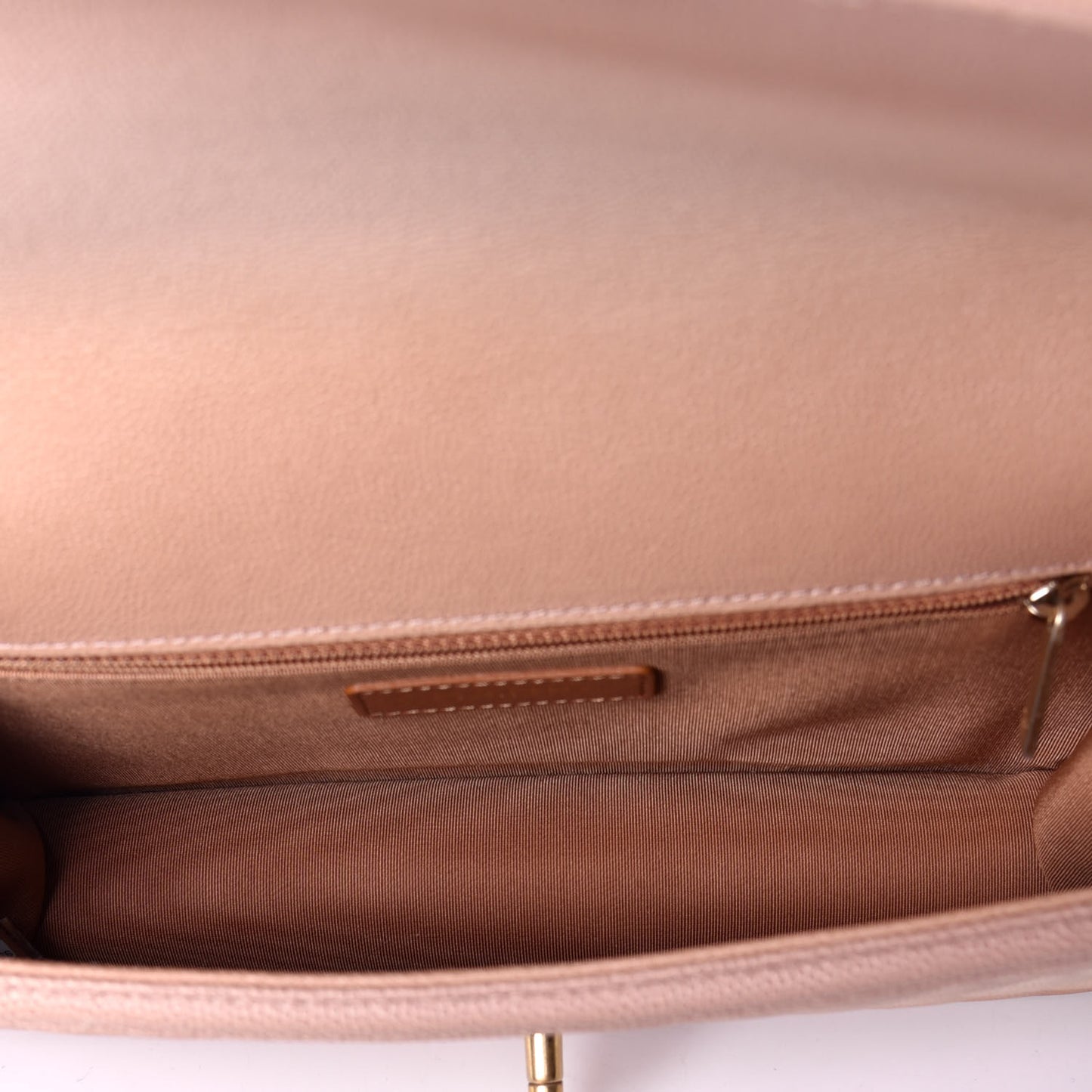 Caviar Quilted Medium Sunset On The Sea Flap Beige