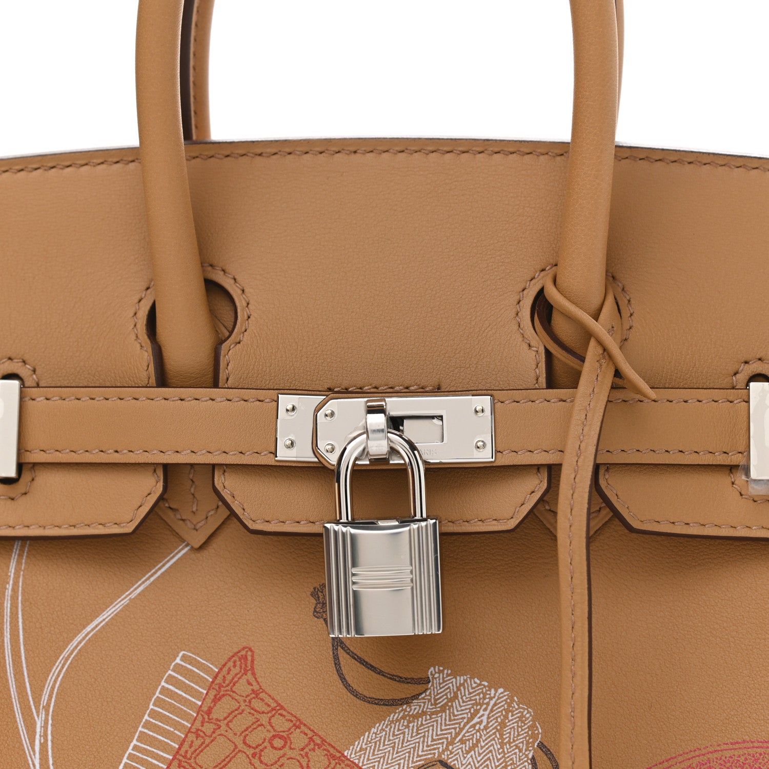 Hermes Swift In & Out Birkin 25 Biscuit 8 of 11