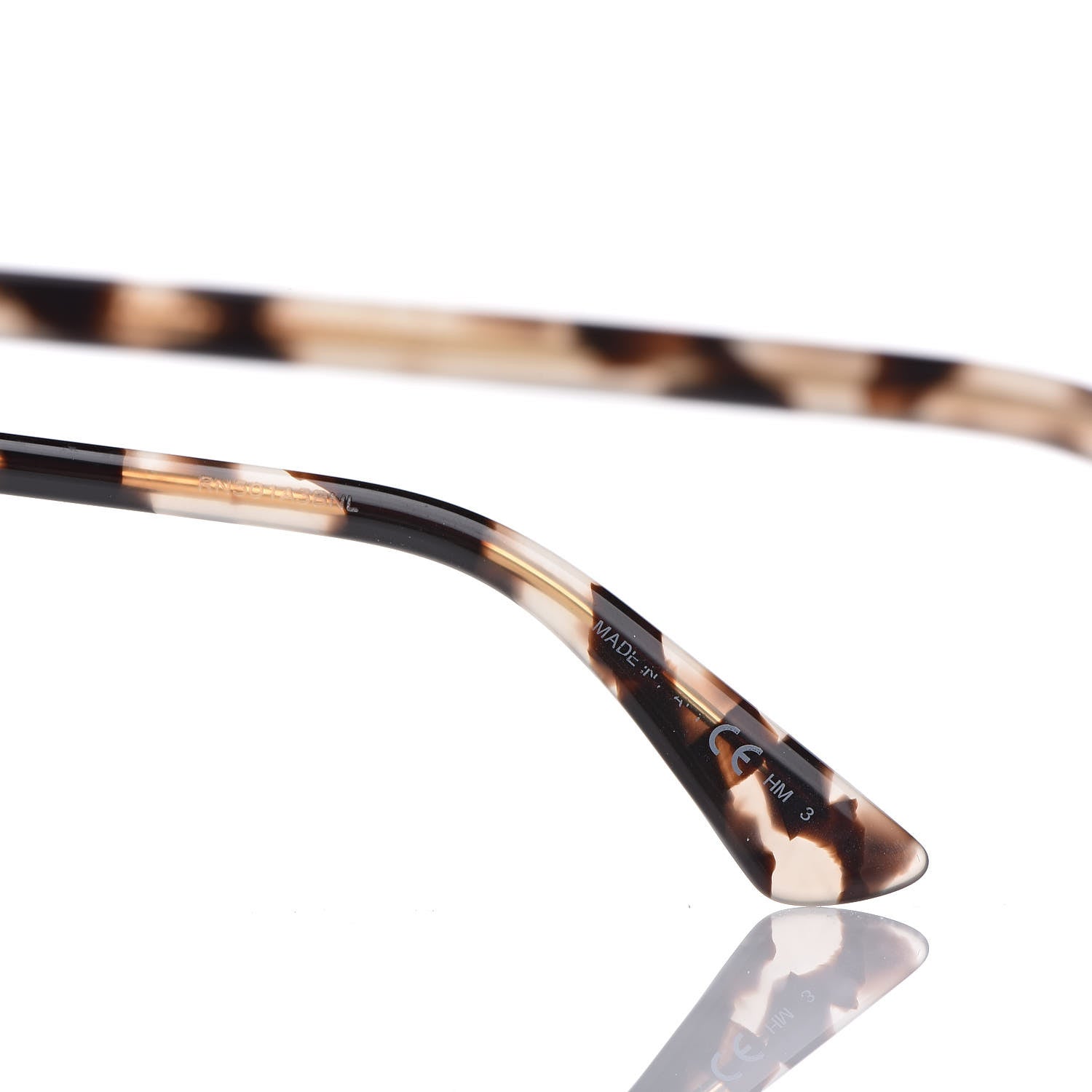 Christian Dior Reflected Sunglasses Black Tortoise 7 of 10