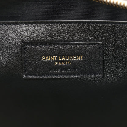 Saint Laurent Shiny Calfskin Medium Uptown Tote White 8 of 14