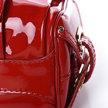 Versace Patent Studded Bag Red 11 of 13