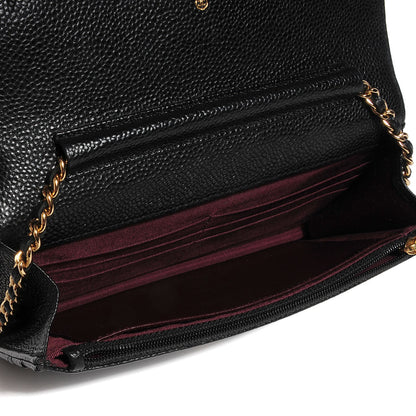 Chanel Caviar Quilted Wallet On Chain WOC Black 5 of 8