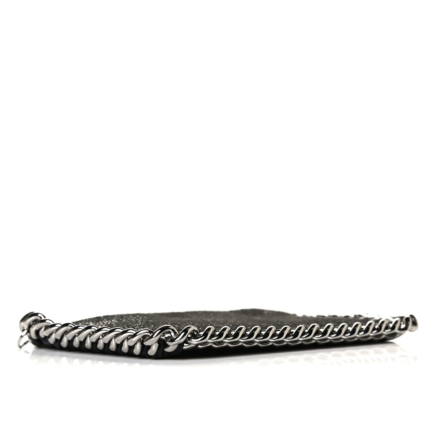 Stella McCartney Shaggy Deer Falabella Card Holder Black 4 of 11