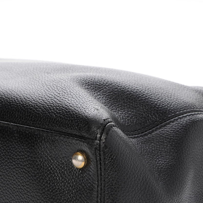 Chanel Calfskin Cerf Executive Shopper Tote Black 9 of 11